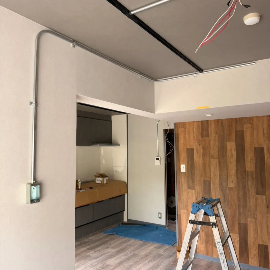 マンションのリノベーション工事が大詰めを迎えてきました。